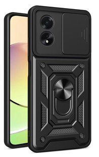 PC + TPU чехол Camshield Armor для OPPO A60 / черный 098061 фото
