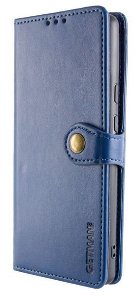 Шкіряний чохол книжка Galant Book для Motorola G06 / синій 204289 фото