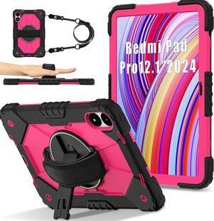 Чехол Protective force на Xiaomi Redmi Pad Pro 12.1" / малиновый 097908 фото