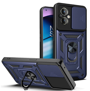 PC + TPU чехол Camshield armor для OnePlus Nord N20 (5G) / синий 090494 фото