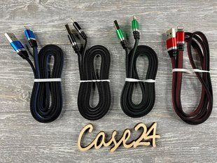 USB-кабель на Lightning (4 кольори) 82422 фото