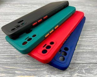 TPU чохол накладка Square Full Camera для Tecno Spark 7 (на текно спарк 7) (4 кольори) 085305 фото