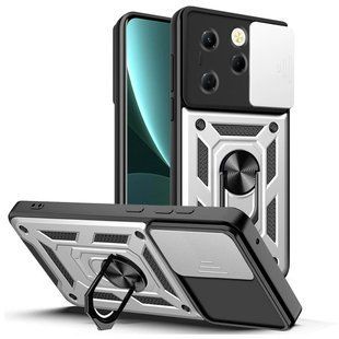 PC + TPU чохол Camshield armor для Infinix Zero 30 (4G) / сріблястий 097131 фото