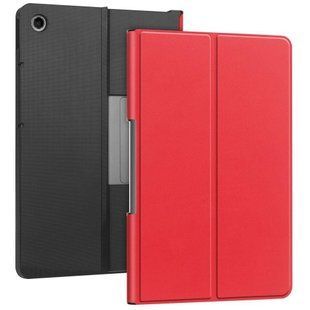Кожаный чехол книжка Crazy Horse на планшет Lenovo Tab Plus (11.5") / красный 098901 фото