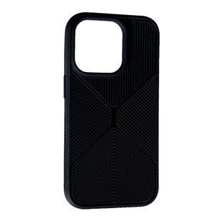 TPU чехол Mens Style на iPhone 14 Pro Max (на айфон 14 про макс) черный 086876 фото