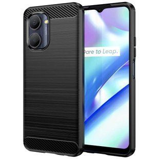 TPU чехол накладка Urban для Realme C33 / черный 088386 фото