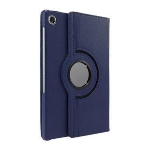 Кожаный чехол книжка 360 для Lenovo Tab 2025 (10.1") / синий 100833 фото