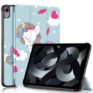 Кожаный чехол книжка Crazy Horse на планшет iPad 10.9" 2022 (10th Gen) / pony 100440 фото