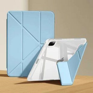Чехол книжка Transparent Origami на Apple iPad Pro 11 2022 (11") / блакитний 101150 фото