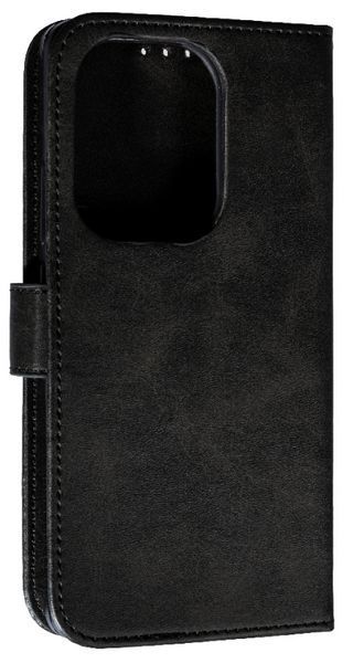 Кожаный чехол книжка Business Book на Xiaomi Redmi Note 13 Pro (4G) / black 200745 фото