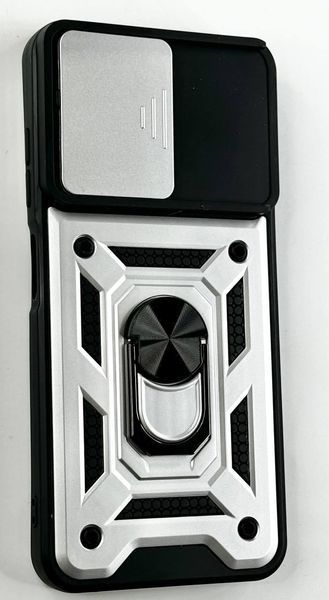 PC + TPU чохол Camshield armor для ZTE Blade V50 Design сріблястий 096633 фото