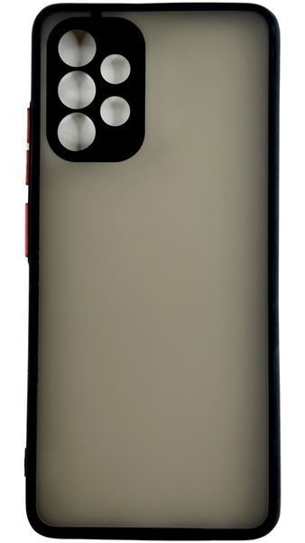 TPU чохол накладка Matte Color Case для Samsung Galaxy A53 чорний 092456 фото