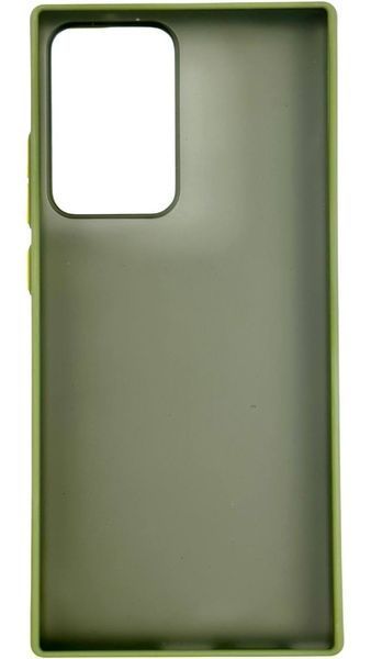 TPU чехол накладка Matte Color Case для Samsung Galaxy Note 20 Ultra светло-зеленый 92256 фото
