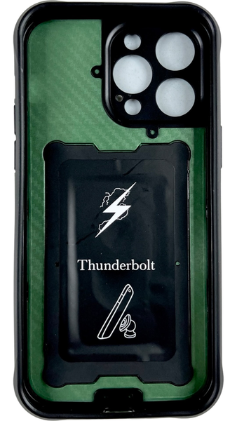 PC + TPU чохол Camshield armor для iPhone 14 Pro Max / зелений 086520 фото
