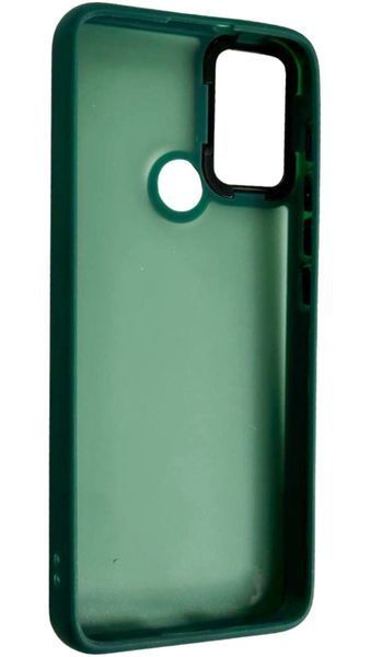 TPU чохол Matte Color для Motorola E20/ Motorola E30 зелений 86029 фото