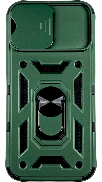 PC + TPU чохол Camshield armor для iPhone 14 Pro Max / зелений 086520 фото
