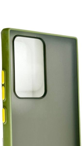 TPU чехол накладка Matte Color Case для Samsung Galaxy Note 20 Ultra светло-зеленый 92256 фото