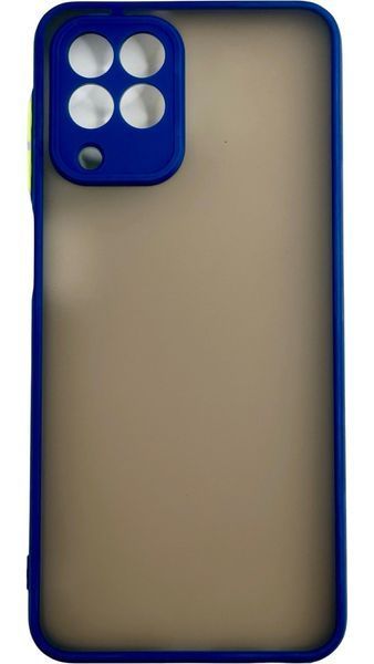 TPU чехол накладка Matte Color Case для Samsung Galaxy M53 синий 092306 фото