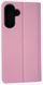 Шкіряний чохол книжка Fibra case на Samsung Galaxy A36 / рожевий 202290 фото 2