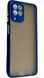 TPU чехол накладка Matte Color Case для Samsung Galaxy M53 синий 092306 фото 1