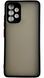 TPU чохол накладка Matte Color Case для Samsung Galaxy A53 чорний 092456 фото 2