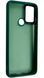 TPU чохол Matte Color для Motorola E20/ Motorola E30 зелений 86029 фото 2