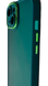 TPU чохол Luxury Metal Lens на iPhone 14 (на айфон 14) зелений 086420 фото 4