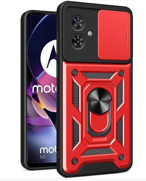 PC + TPU чохол Camshield Armor для Motorola G54 Power / червоний 202557 фото