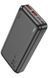 Повербанк Power Bank Hoco J101A Astute 20000 mAh 22.5W чорний 096061 фото 1