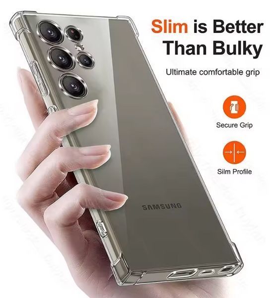 Силіконовий чохол WXD для Samsung Galaxy S25 Ultra / прозорий 202018 фото