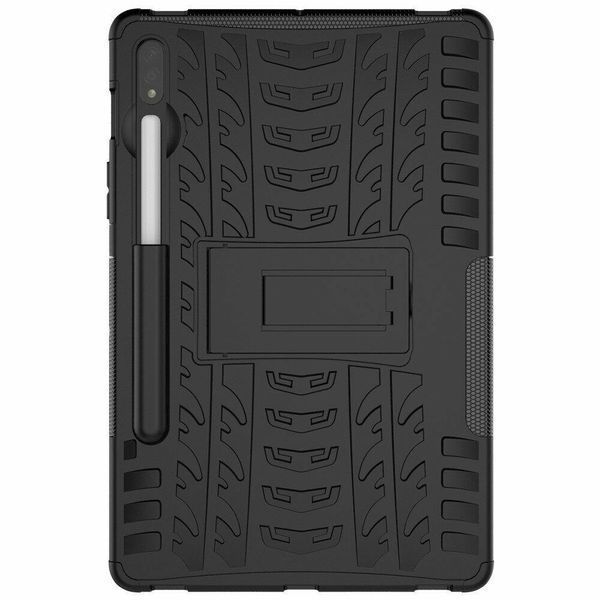 PC + TPU чехол Armor на Samsung Galaxy Tab S7 / Tab S8 (11") / черный 100544 фото