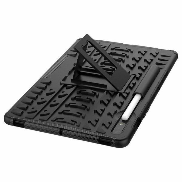 PC + TPU чехол Armor на Samsung Galaxy Tab S7 / Tab S8 (11") / черный 100544 фото