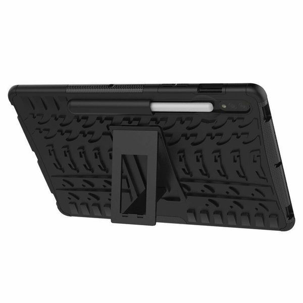 PC + TPU чехол Armor на Samsung Galaxy Tab S7 / Tab S8 (11") / черный 100544 фото