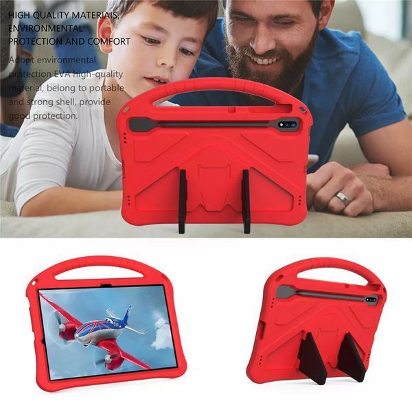 Чохол New Kids Case на Samsung Galaxy Tab S8 Plus / Tab S7 FE (12.4") / червоний 099172 фото
