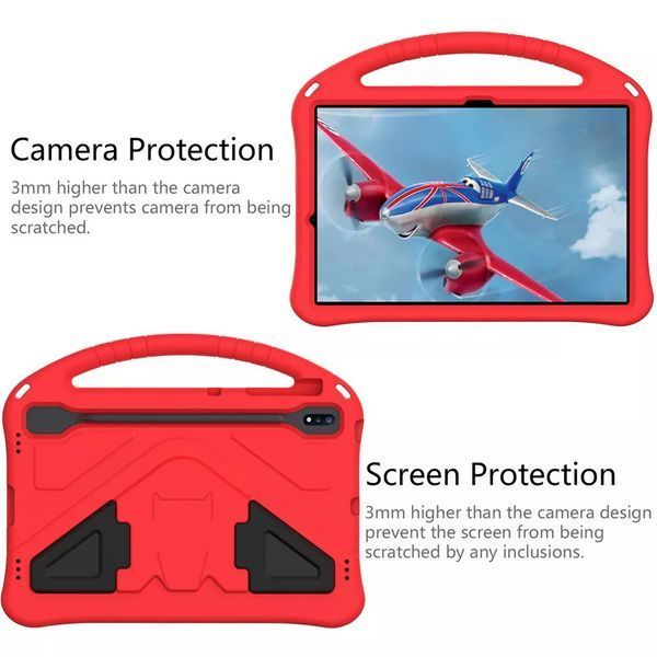 Чохол New Kids Case на Samsung Galaxy Tab S8 Plus / Tab S7 FE (12.4") / червоний 099172 фото