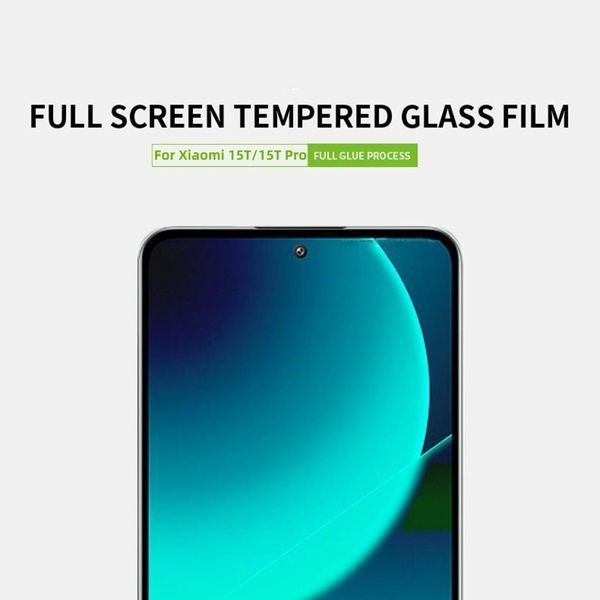 Защитное стекло для Xiaomi 15T / черный 100760 фото