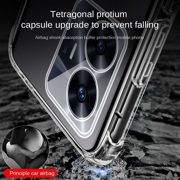 Чохол накладка WXD для Realme C55 / прозорий 089750 фото