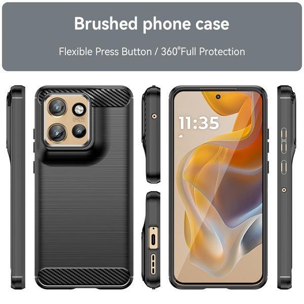 TPU чохол накладка Urban для Motorola Edge 50 Neo / чорний 098252 фото