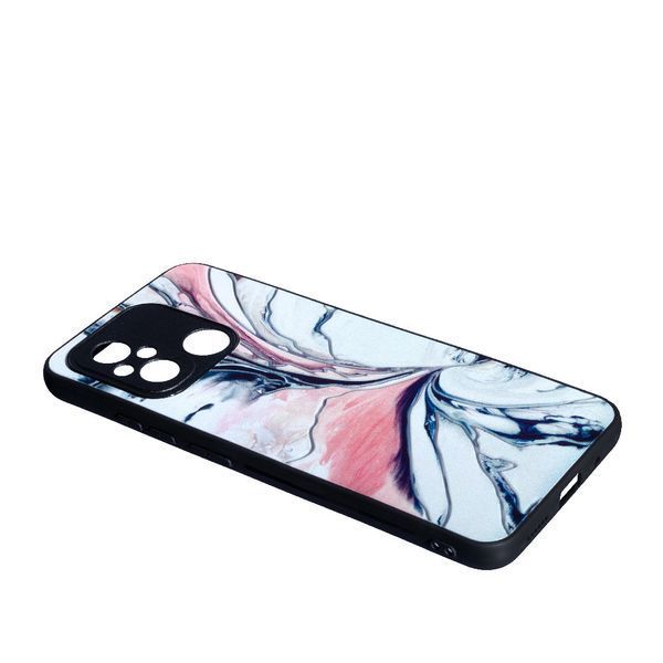 TPU чехол Marble Ultraviolet для Xiaomi Redmi 12C Milk 088595 фото