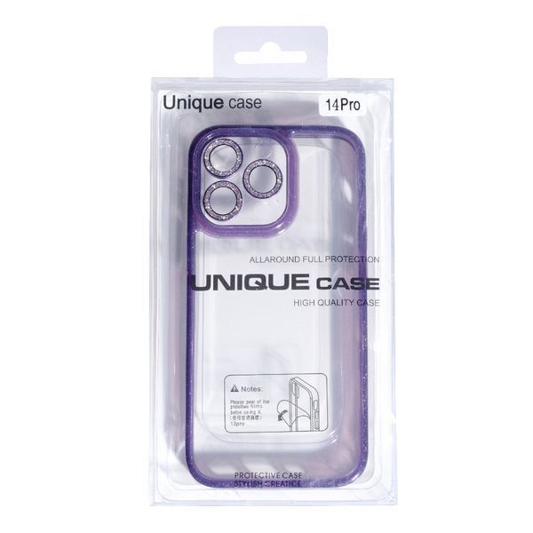 TPU чехол Brilliant на iPhone 14 Pro (на айфон 14 про) фиолетовый 086628 фото