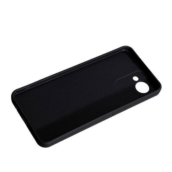 TPU чохол Smitt накладка бампер для Realme C30 (на реалі ц30) чорний 087073 фото