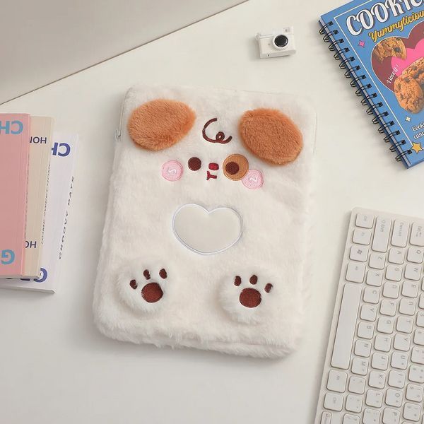 Чохол-сумка Fluffy bag на планшет Xiaomi Redmi Pad SE (11") / Dog white 099646 фото