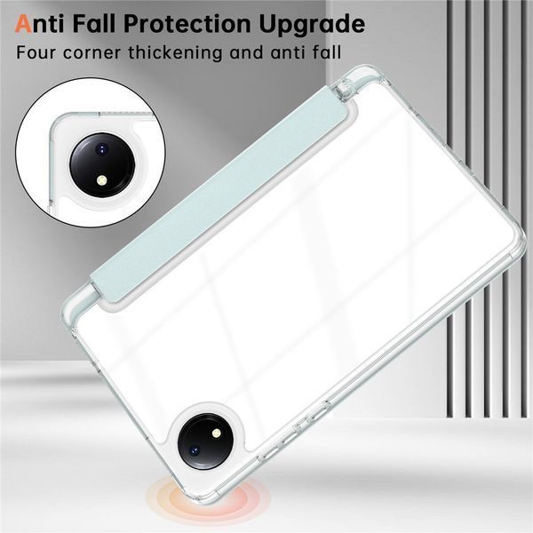 Чохол книжка Transparent Origami на Xiaomi Redmi Pad SE (8.7") 2024 / м'ятний 100234 фото