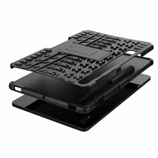 PC + TPU чехол Armor на Samsung Galaxy Tab S7 / Tab S8 (11") / черный 100544 фото