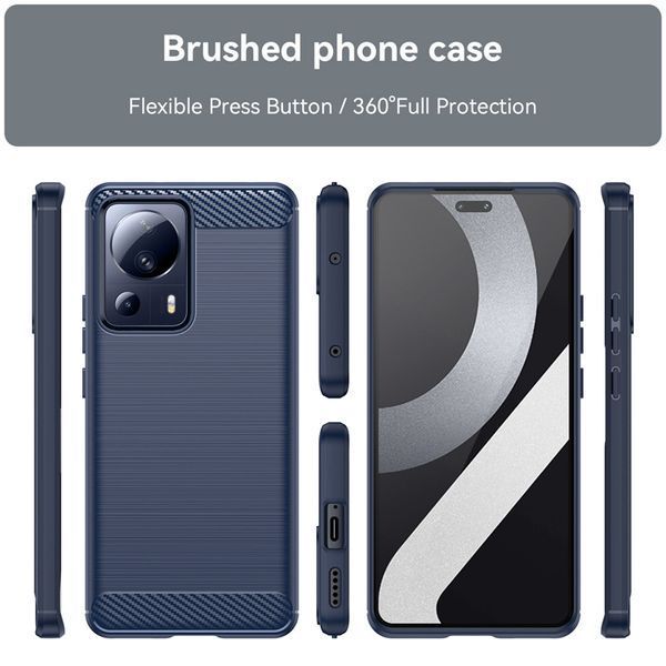 TPU чохол накладка Urban для Xiaomi 13 Lite синій 088346 фото