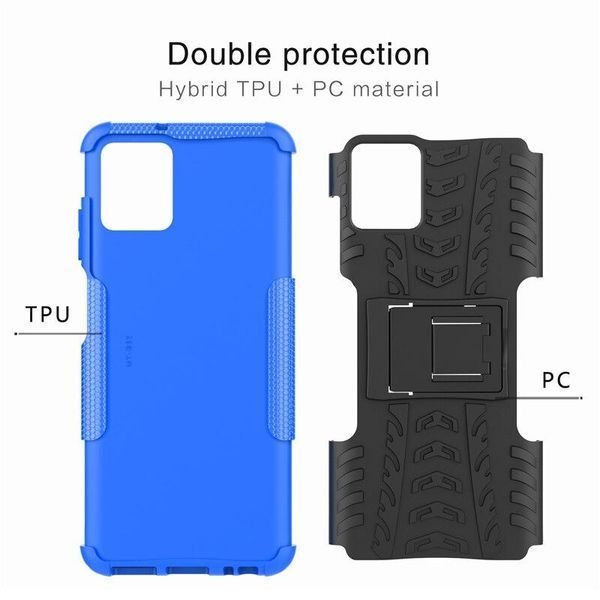 PC + TPU чехол Armor на Motorola G32 фиолетовый 089497 фото