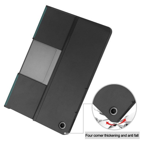 Шкіряний чохол книжка Crazy Horse на планшет Lenovo Tab Plus (11.5")/червоний 098901 фото