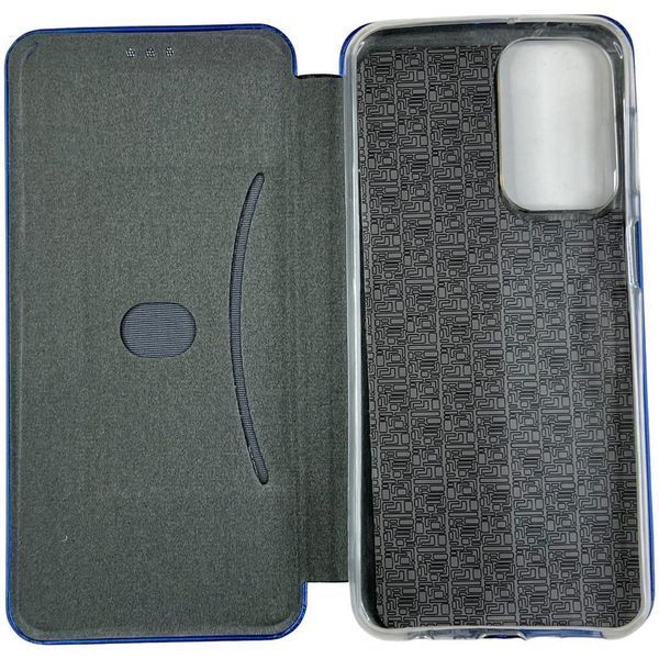 Шкіряний чохол-книжка Elegant book на Samsung Galaxy A23 (сасунг а23) синій 087726 фото