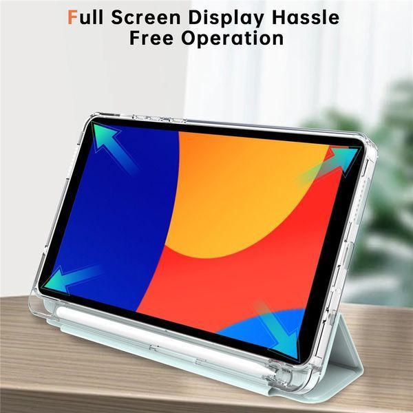 Чохол книжка Transparent Origami на Xiaomi Redmi Pad SE (8.7") 2024 / м'ятний 100234 фото