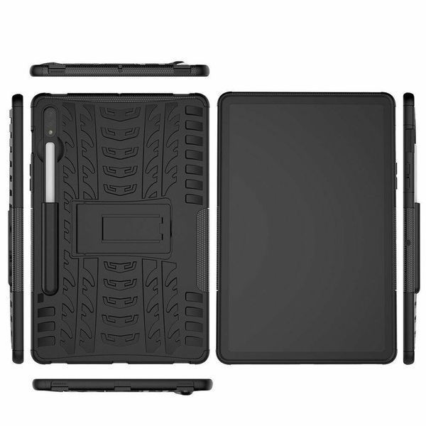 PC + TPU чехол Armor на Samsung Galaxy Tab S7 / Tab S8 (11") / черный 100544 фото